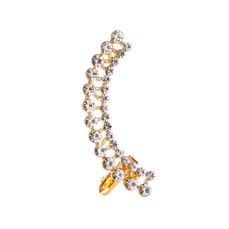 Full Crystal Butterfly Ear Clip