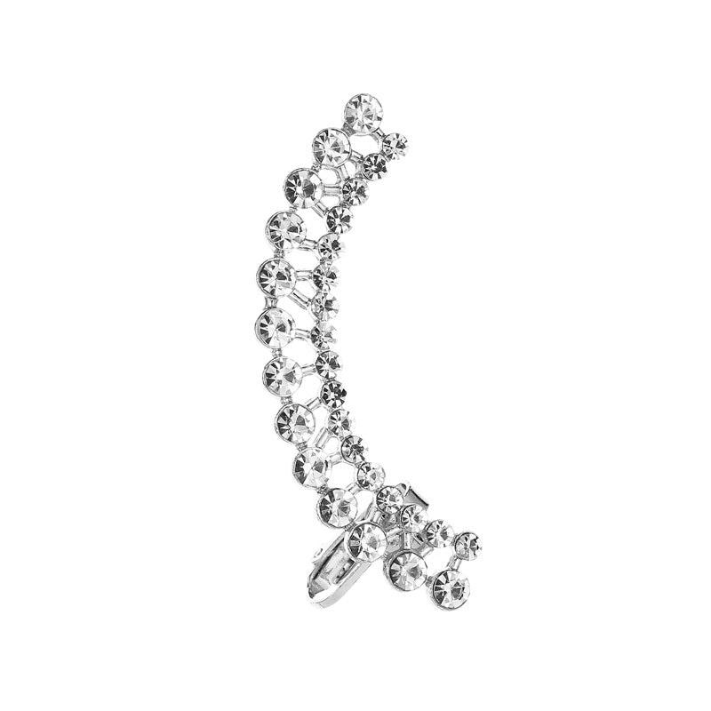Full Crystal Butterfly Ear Clip